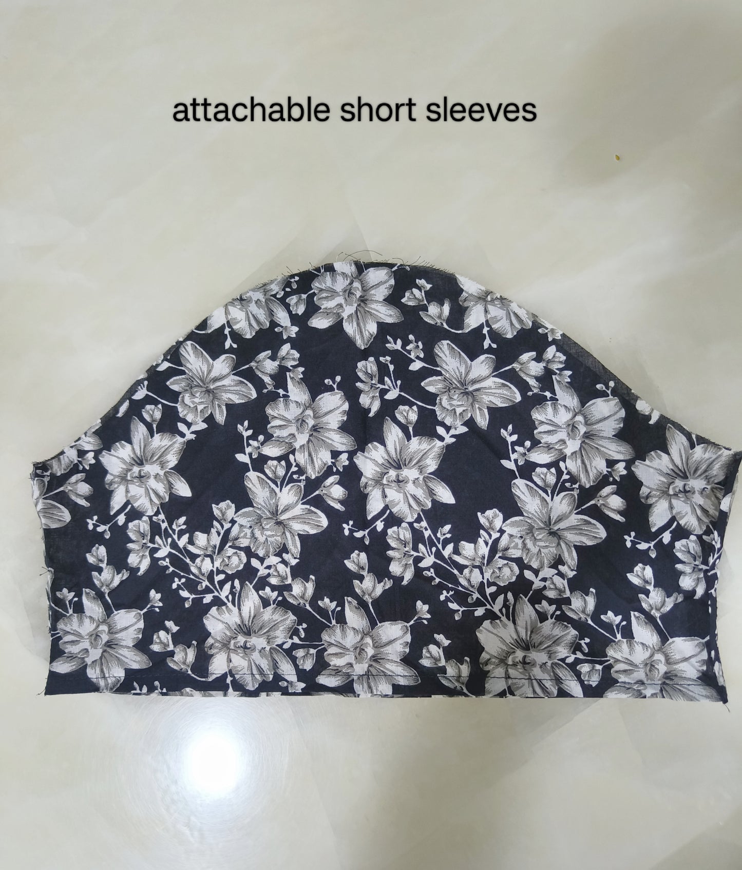 Black Floral Delight Alia Top