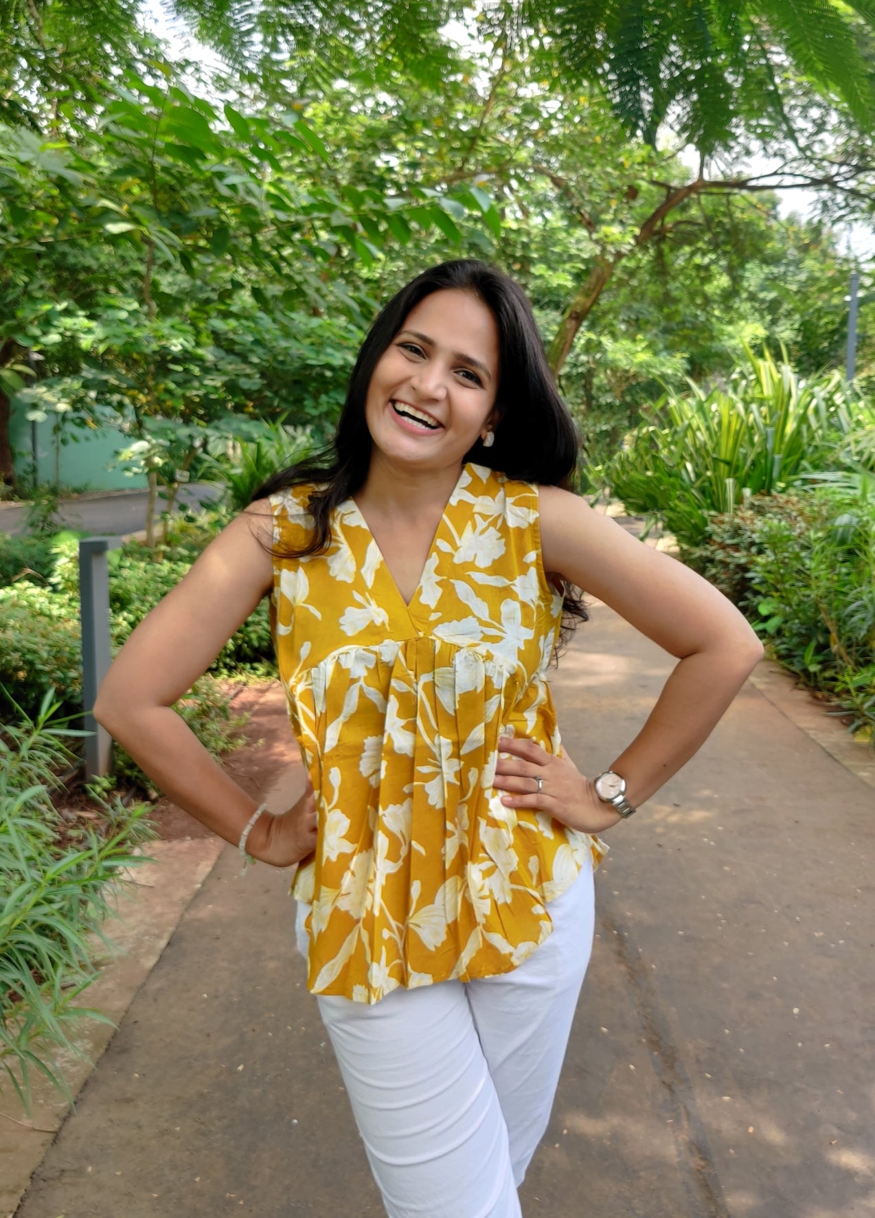 Dandelion Yellow Alia Top