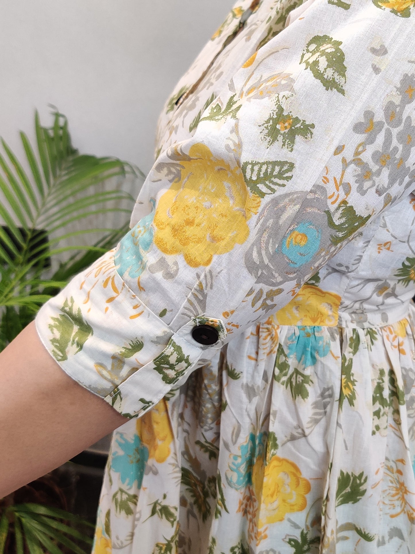 "Katha" Floral Printed Pure Cotton Dress