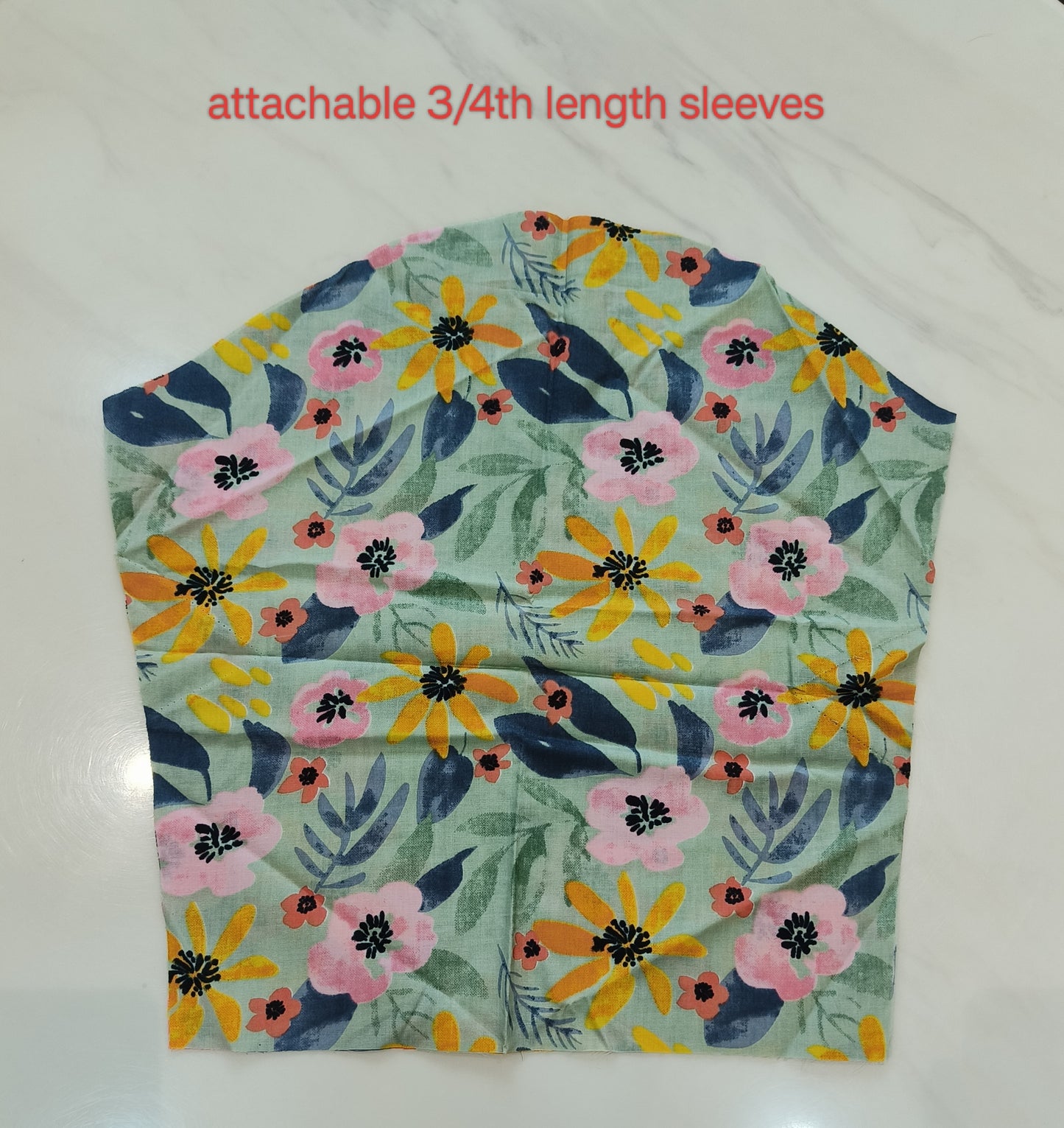 "Keya" Cute Floral Pure Cotton Dress