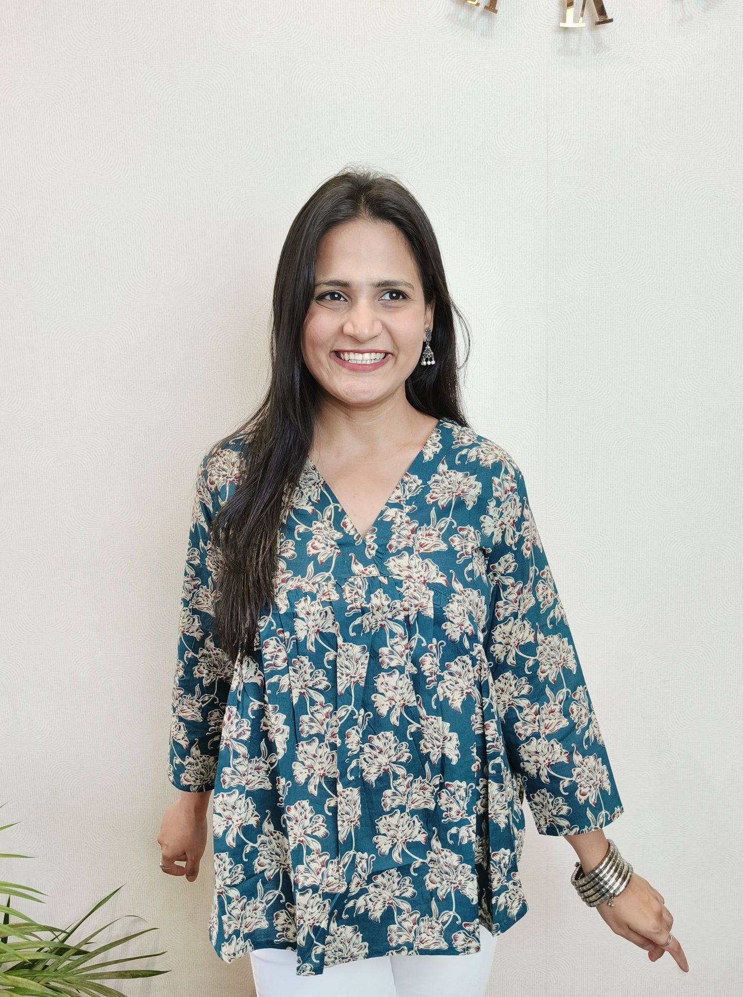 Rama pretty floral Alia Top