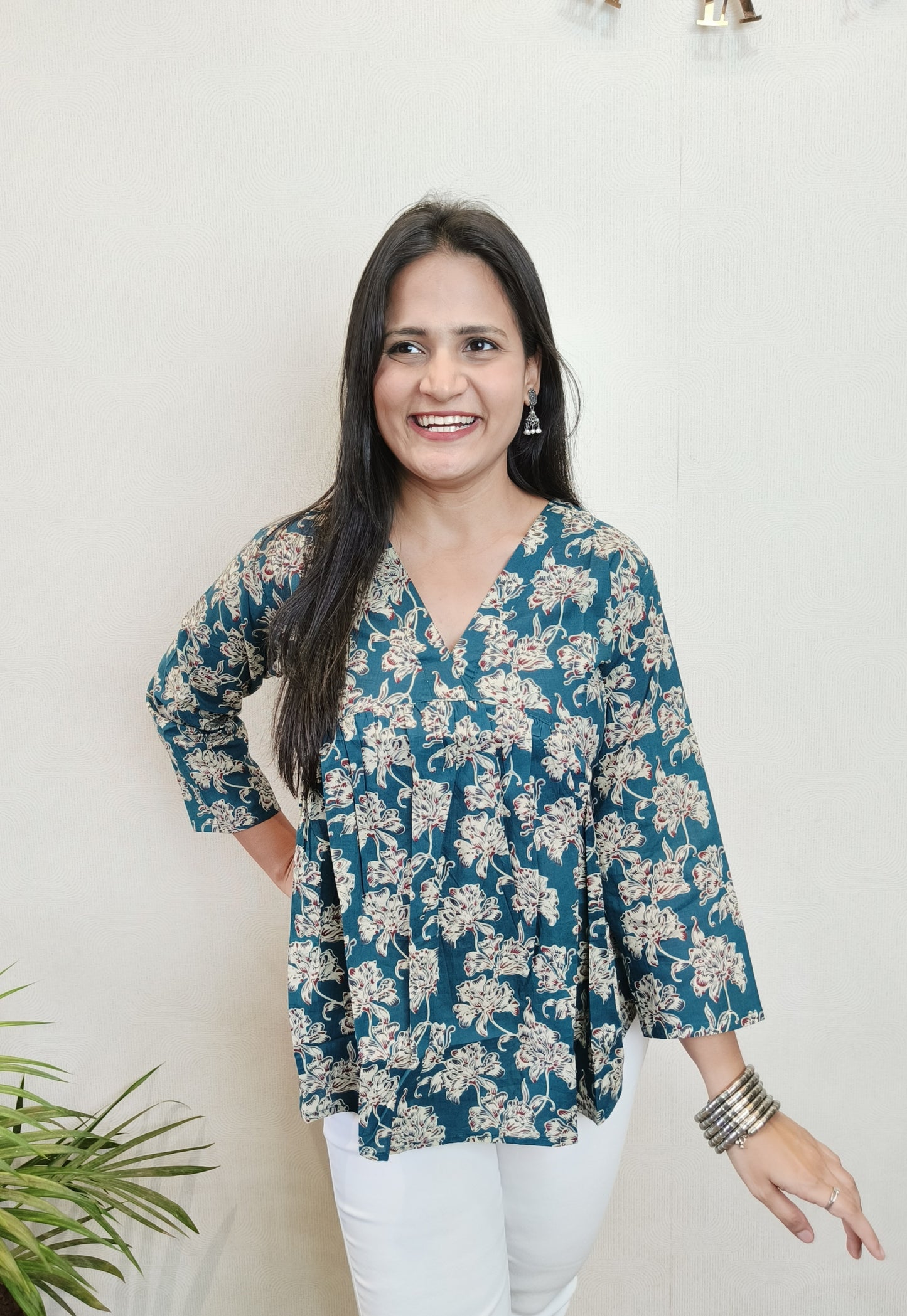 Rama pretty floral Alia Top