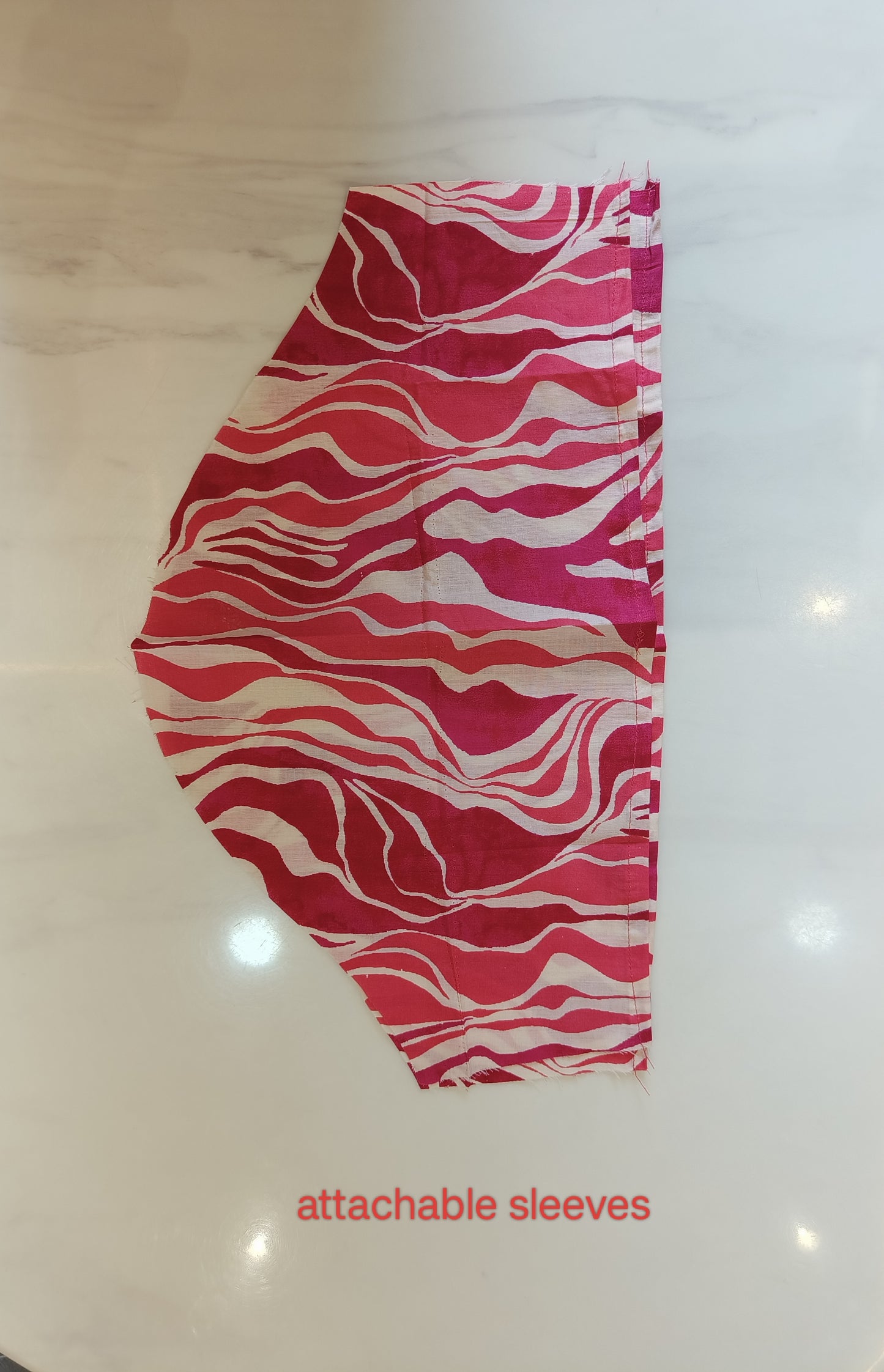 Rose Pink Wavy Alia Top