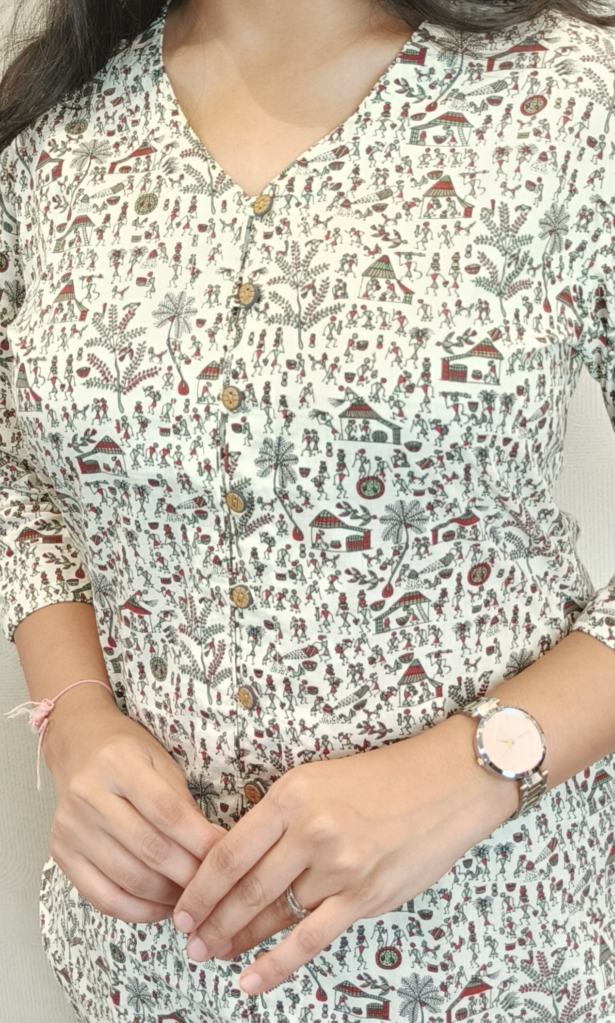 Warli Art Printed Shirt