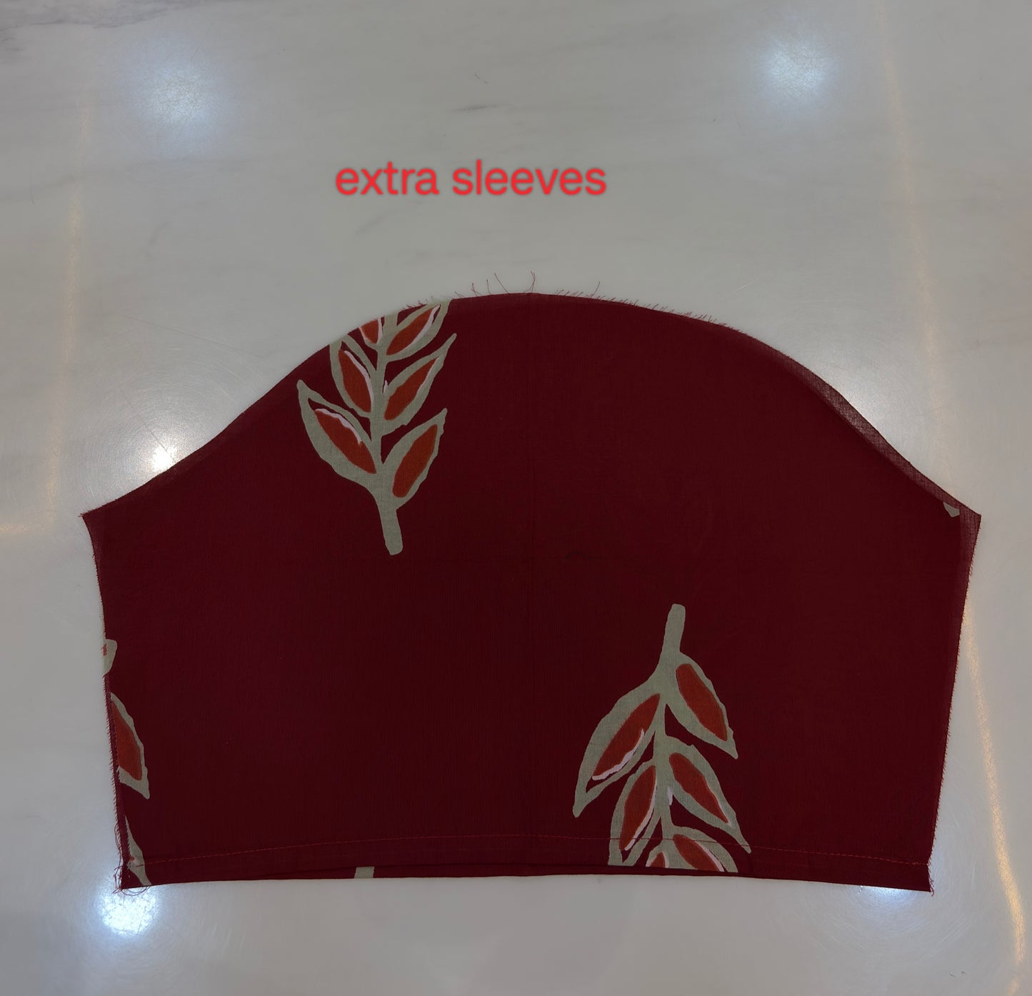 "Ditya" Leaf Print Pure Cotton Summer Dress
