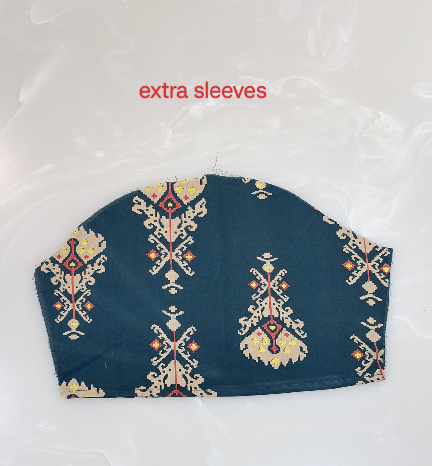 "Elina" Ikat Print Pure Cotton Dress