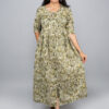 "Nitara" Floral Printed Pure Cotton Dress